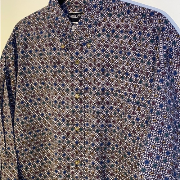 Men’s Alexander Martin Pattern button up - Picture 2 of 4